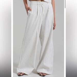 The Frankie Shop Landry Wide Leg Trousers